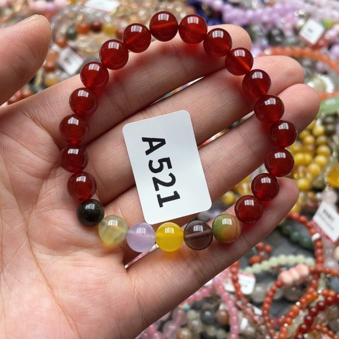 水晶手链未镶嵌多样性