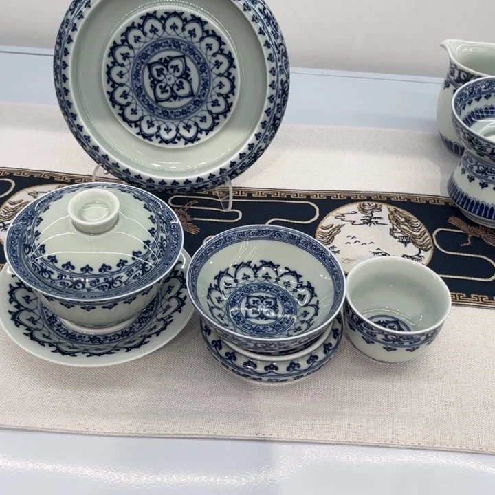 眠***眠宝相五件套茶具套装