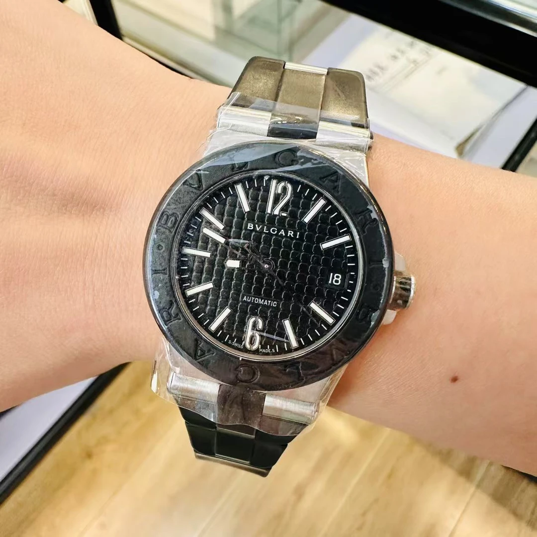 95新 BVLGARI/宝格丽 自动机械,35毫米,精钢/240702011