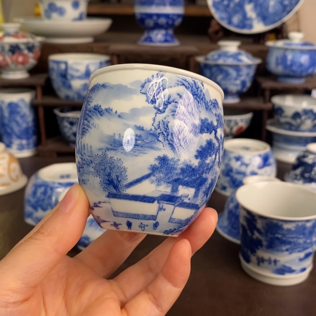 景德镇陶瓷手工手绘