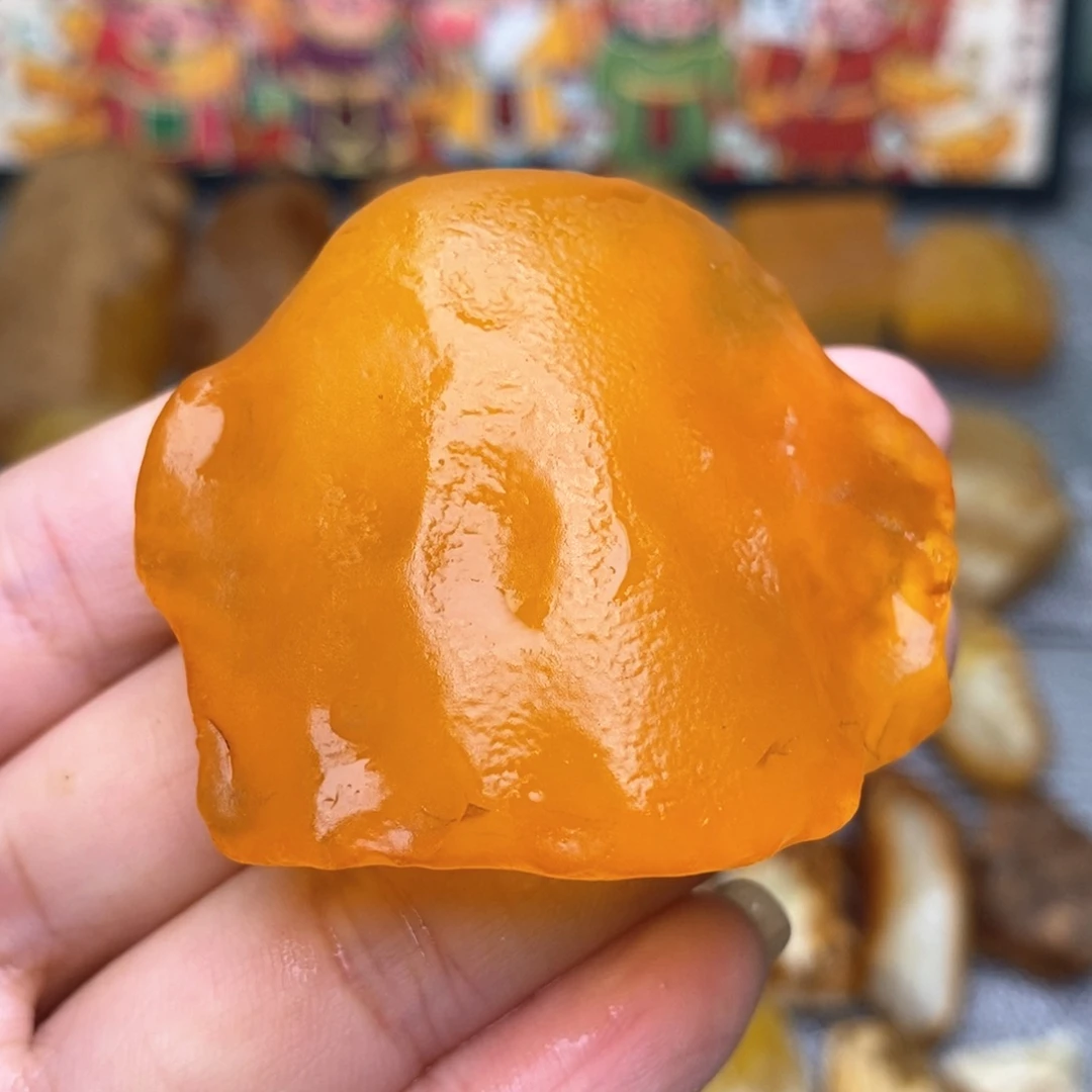 【闪购商品】定制琥珀天然蜜蜡乌料