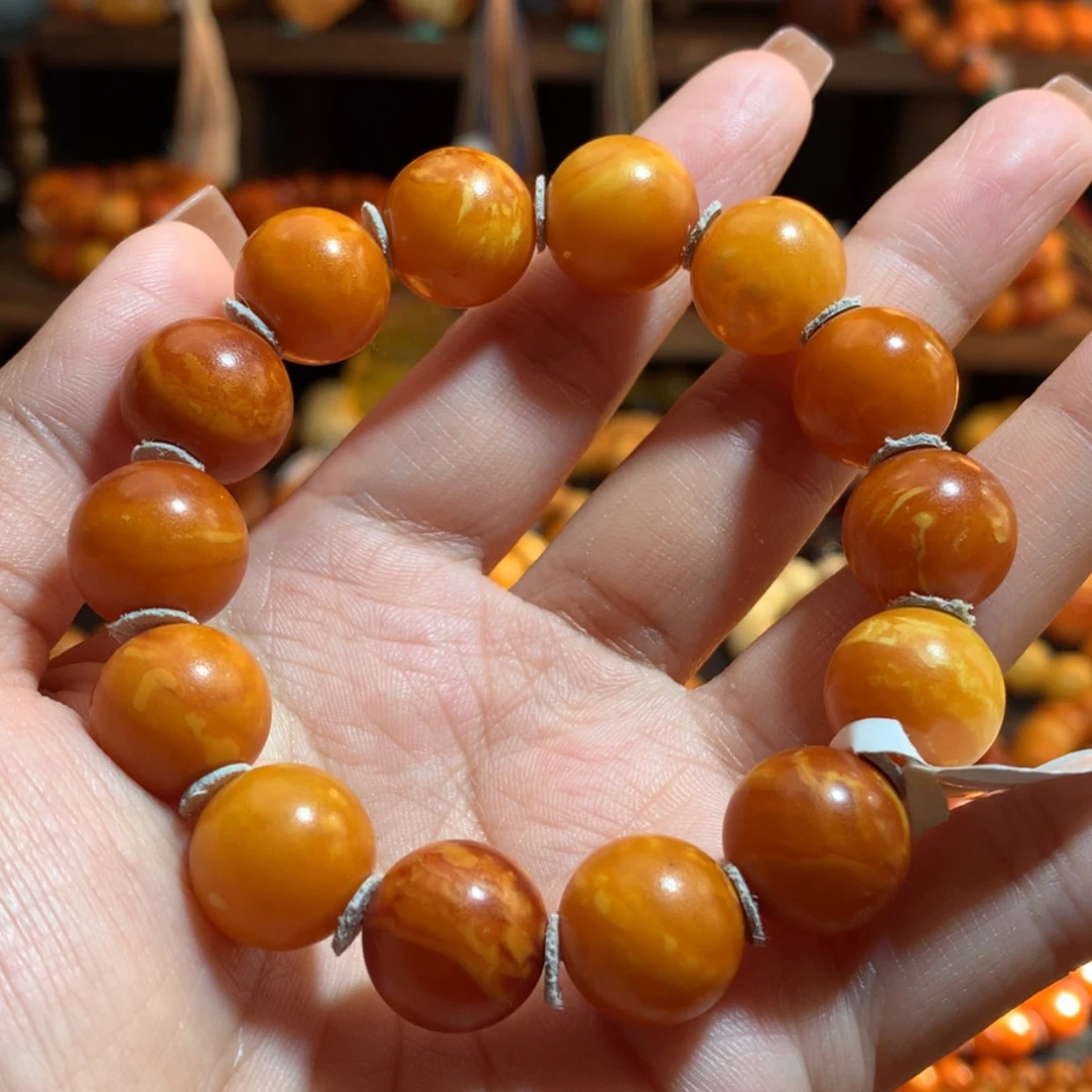 【闪购商品】手串蜜蜡未镶嵌蜜蜡手串