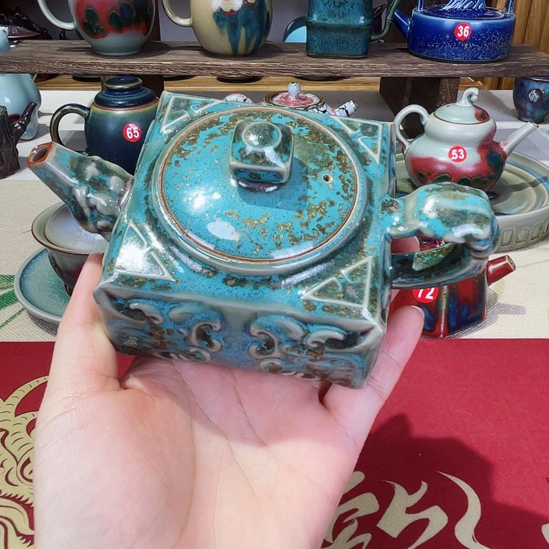 壶禹州钧瓷艺术作品