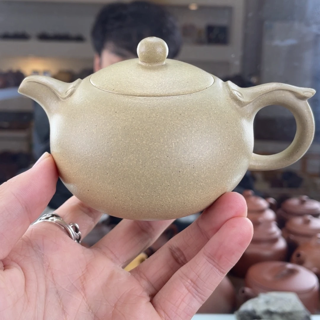 紫砂茶壶200cc绿泥茶壶