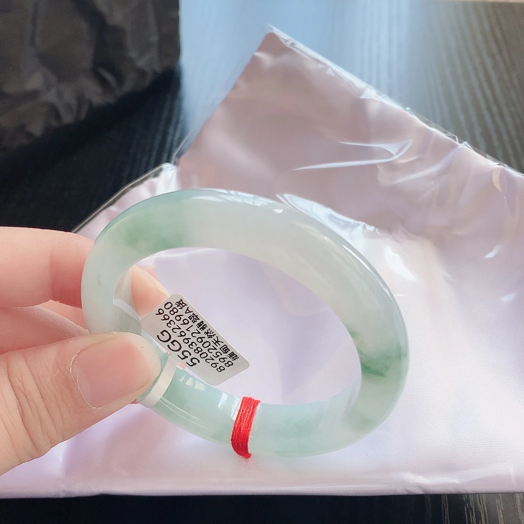 翡翠未镶嵌手镯天然缅甸翡翠A货手镯