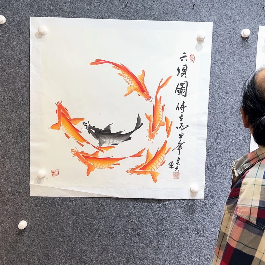 国画纯手绘系列画心