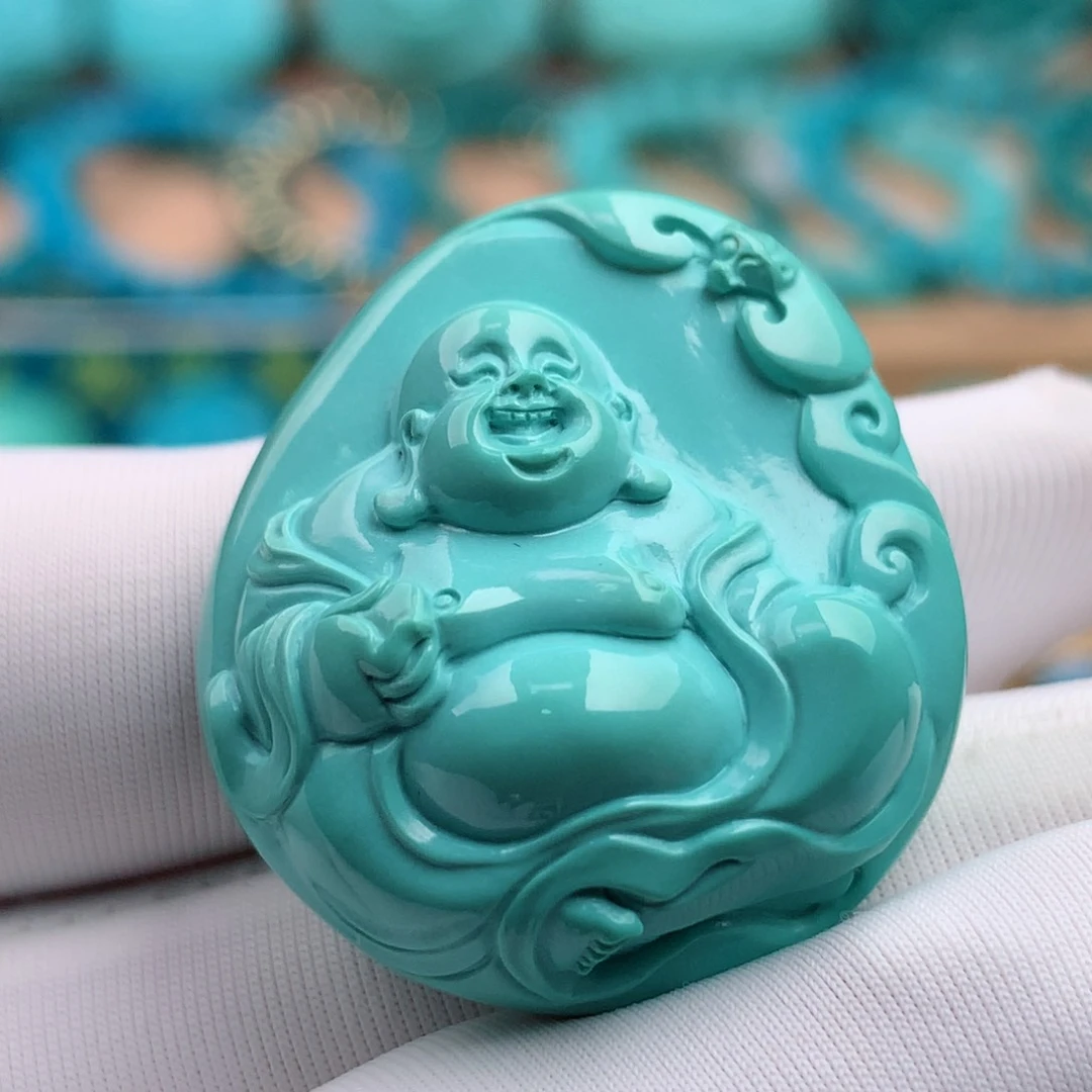 未镶嵌绿松石珠宝奇石