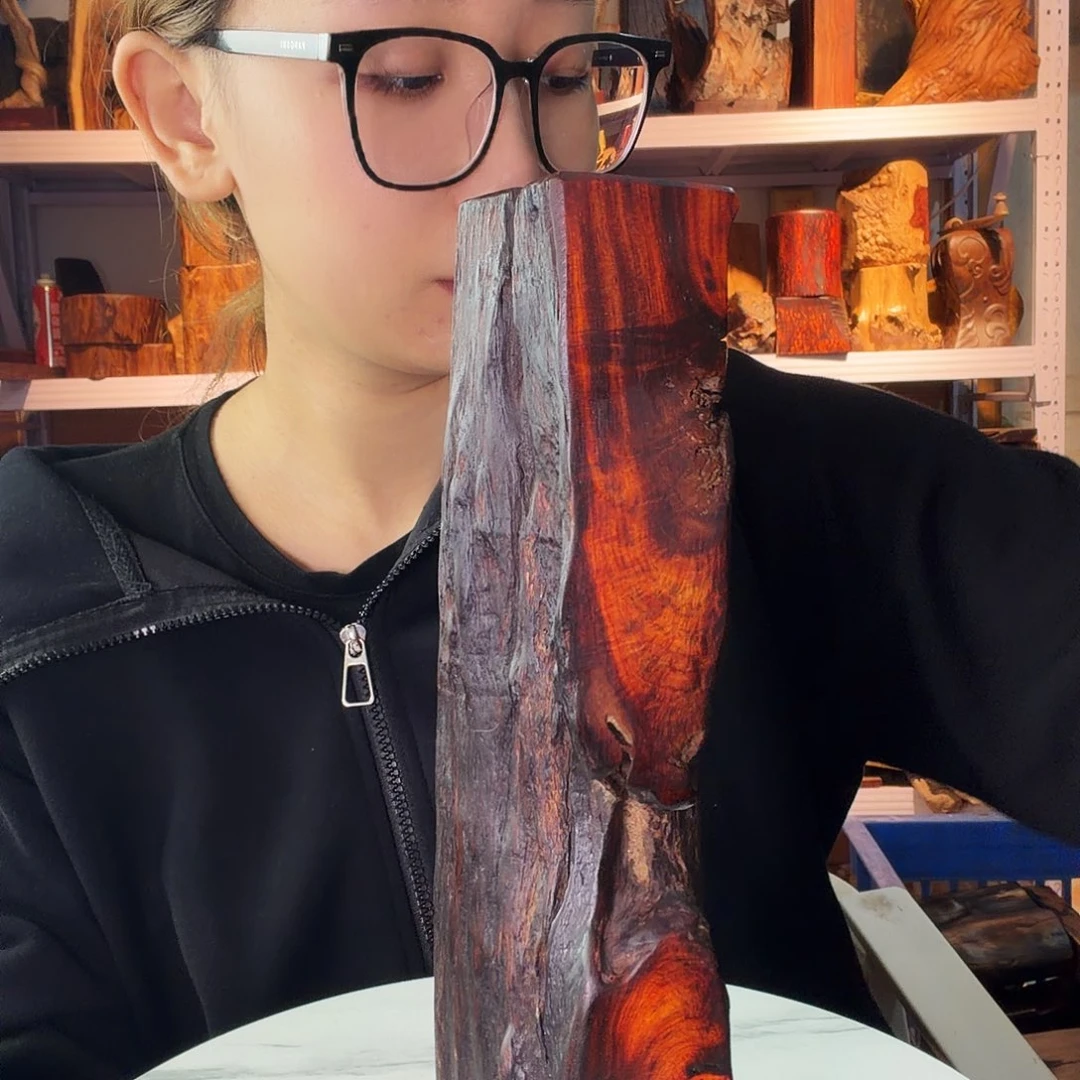 紫檀木类端景台闲**鹤