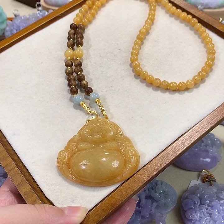 翡翠未镶嵌颈饰翡翠吊坠