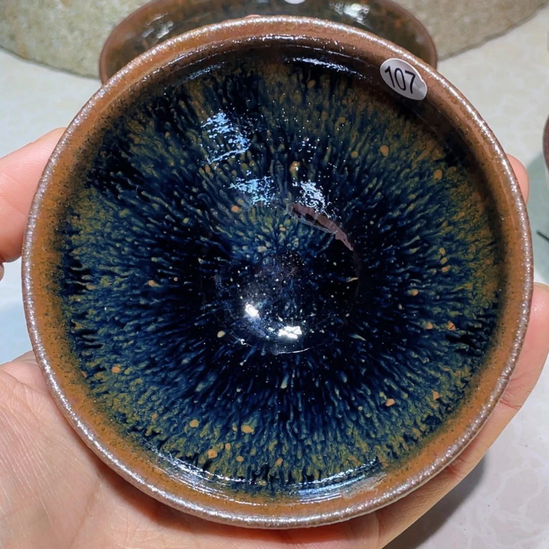 茶盏龙窑柴烧建盏107