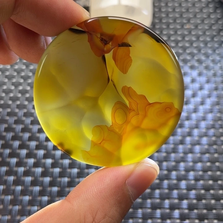未镶嵌颈饰玛瑙/玉髓玺