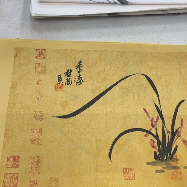 国画绘画手绘作品