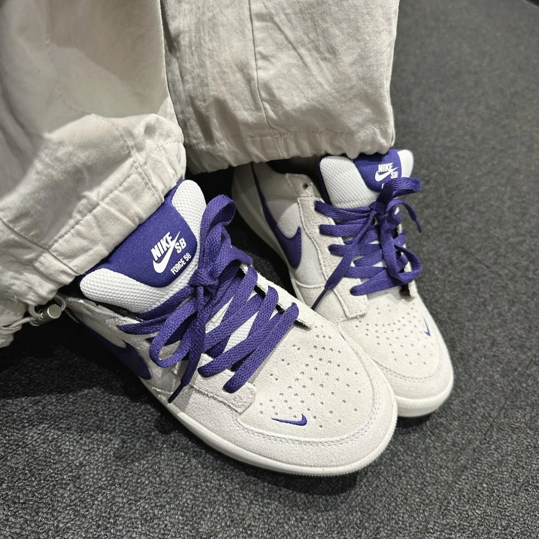 NIKE/耐克男女同款SB Force58舒适时尚防滑耐磨低帮板鞋DV5477006