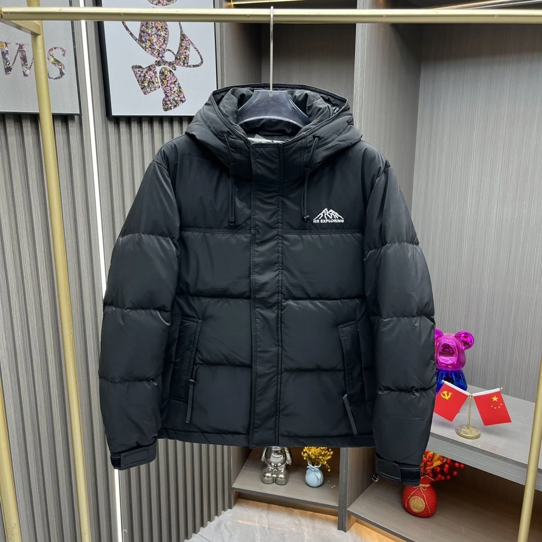 厚款拉链保暖连帽棉衣棉服运动休闲冬季情侣男士加厚防风潮流