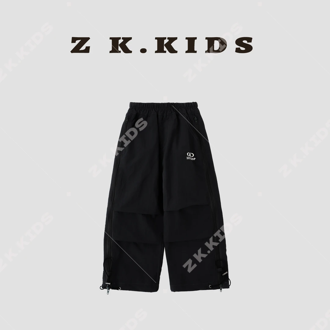 【Z&K】春季中大童基础百搭洋气时尚休闲裤6221172