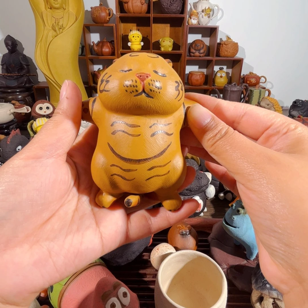 紫砂茶壶纯手工制作过程非常