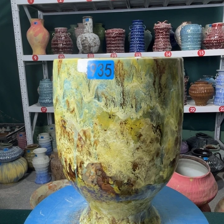 景德镇陶瓷花盆花器935