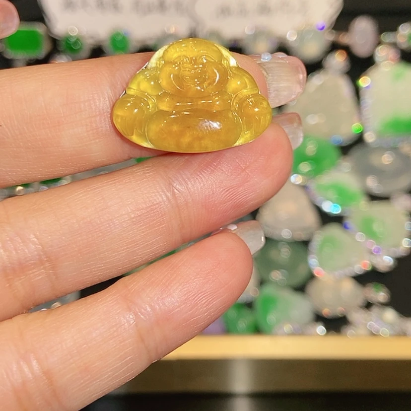【闪购商品】颈饰未镶嵌翡翠天然翡翠