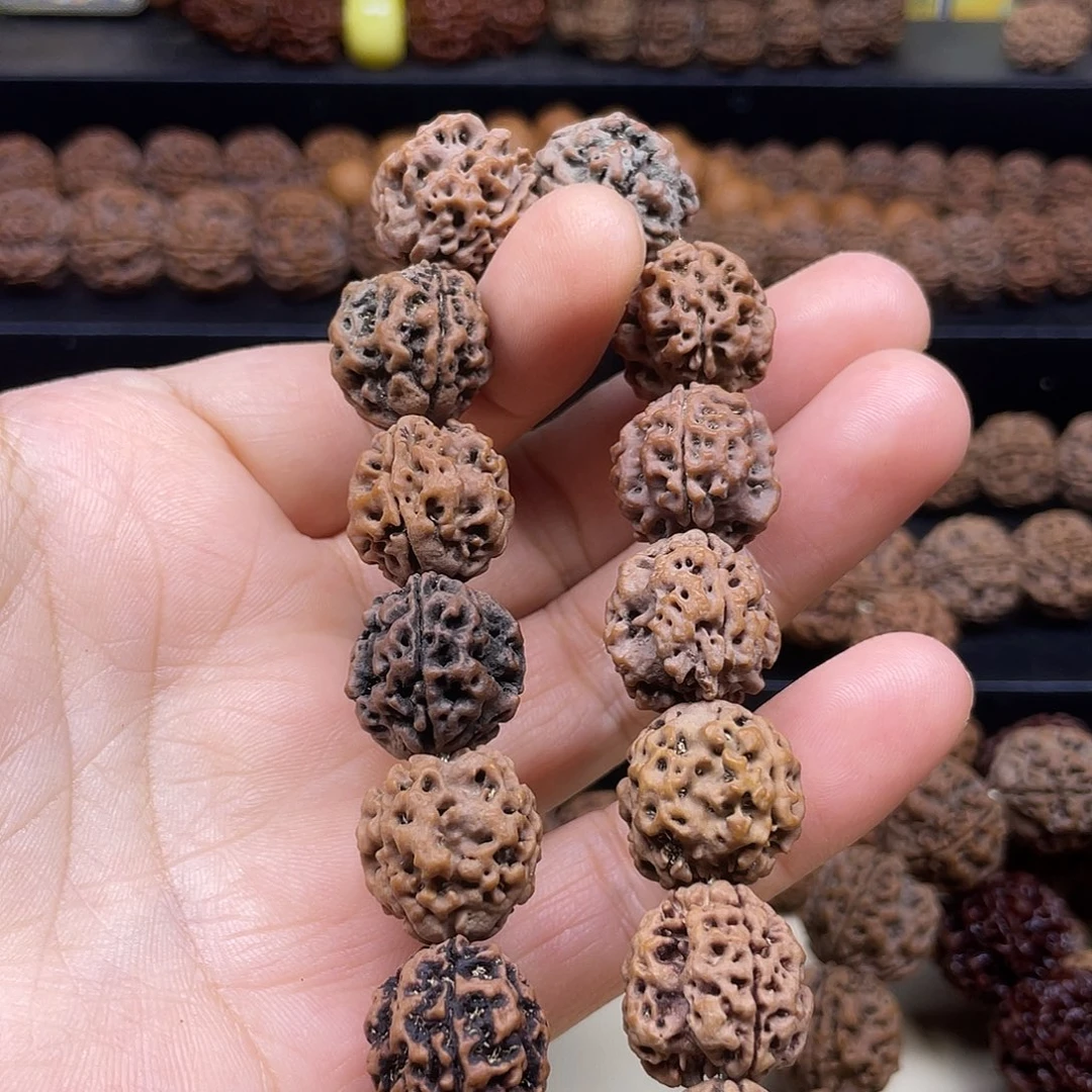 恒***鼎手串金刚菩提17mm原生态三瓣