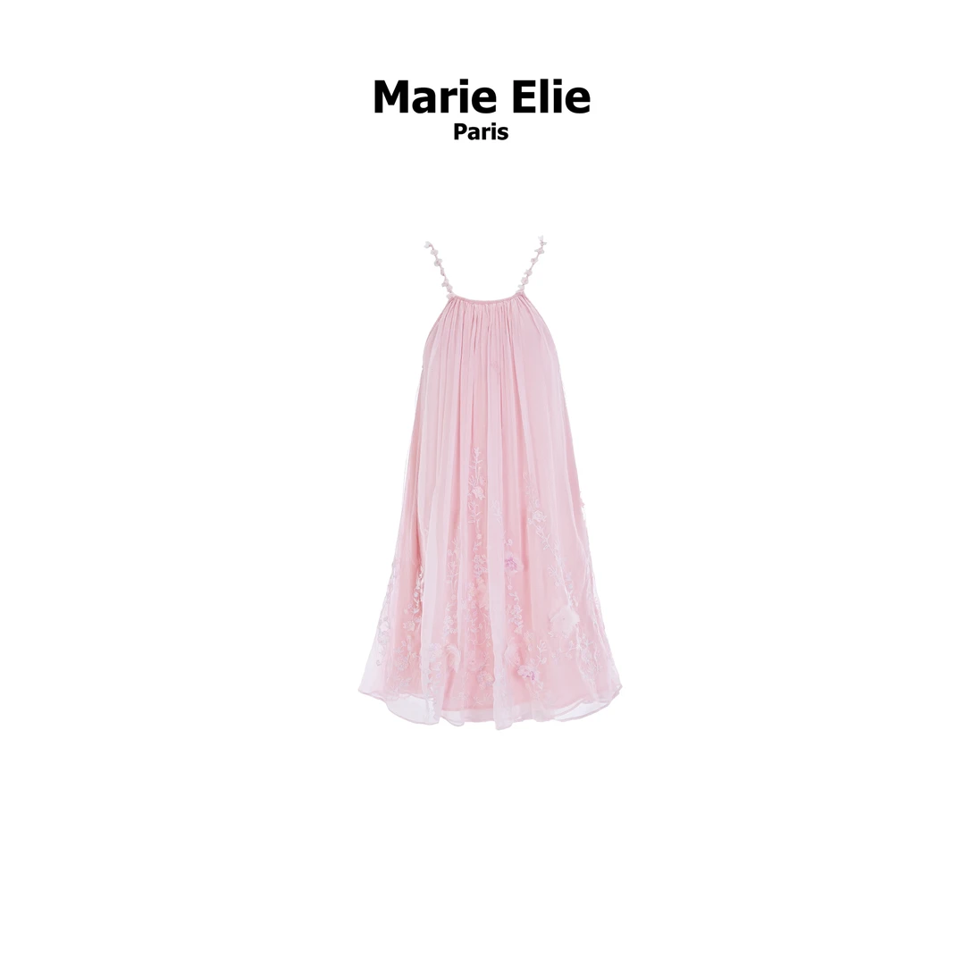 【陈大可专属】Marie Elie【海岛故事】新款桑蚕丝连衣裙ETAE03M12234