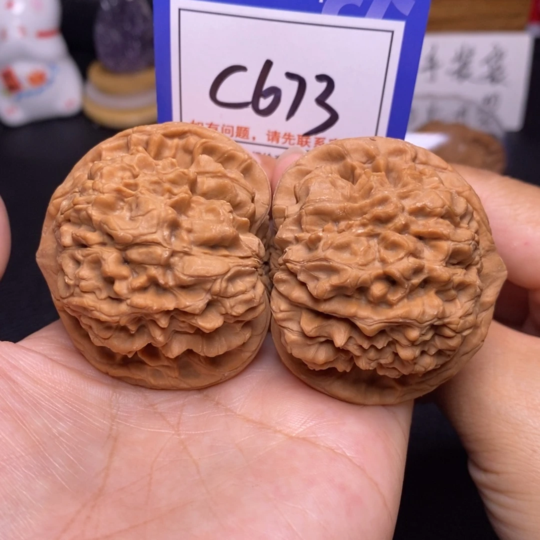 桃核把件49全品官帽c673