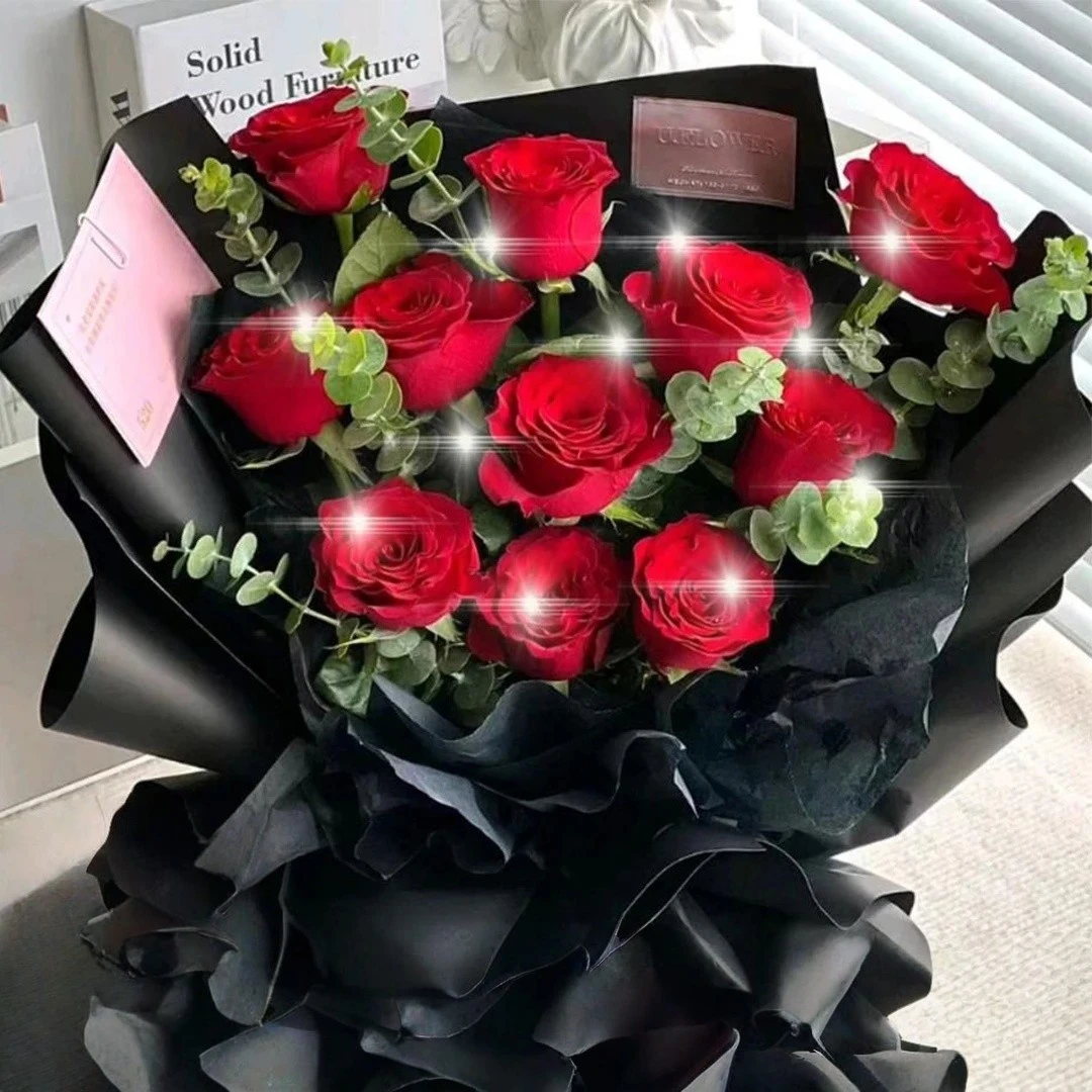 【爆款花♥一生一世】11枝红玫瑰花束鲜花送女友爱人送老婆惊喜表白约会告白鲜花小时达鲜花订购同城配送