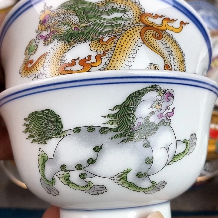 景德镇陶瓷藏式茶碗