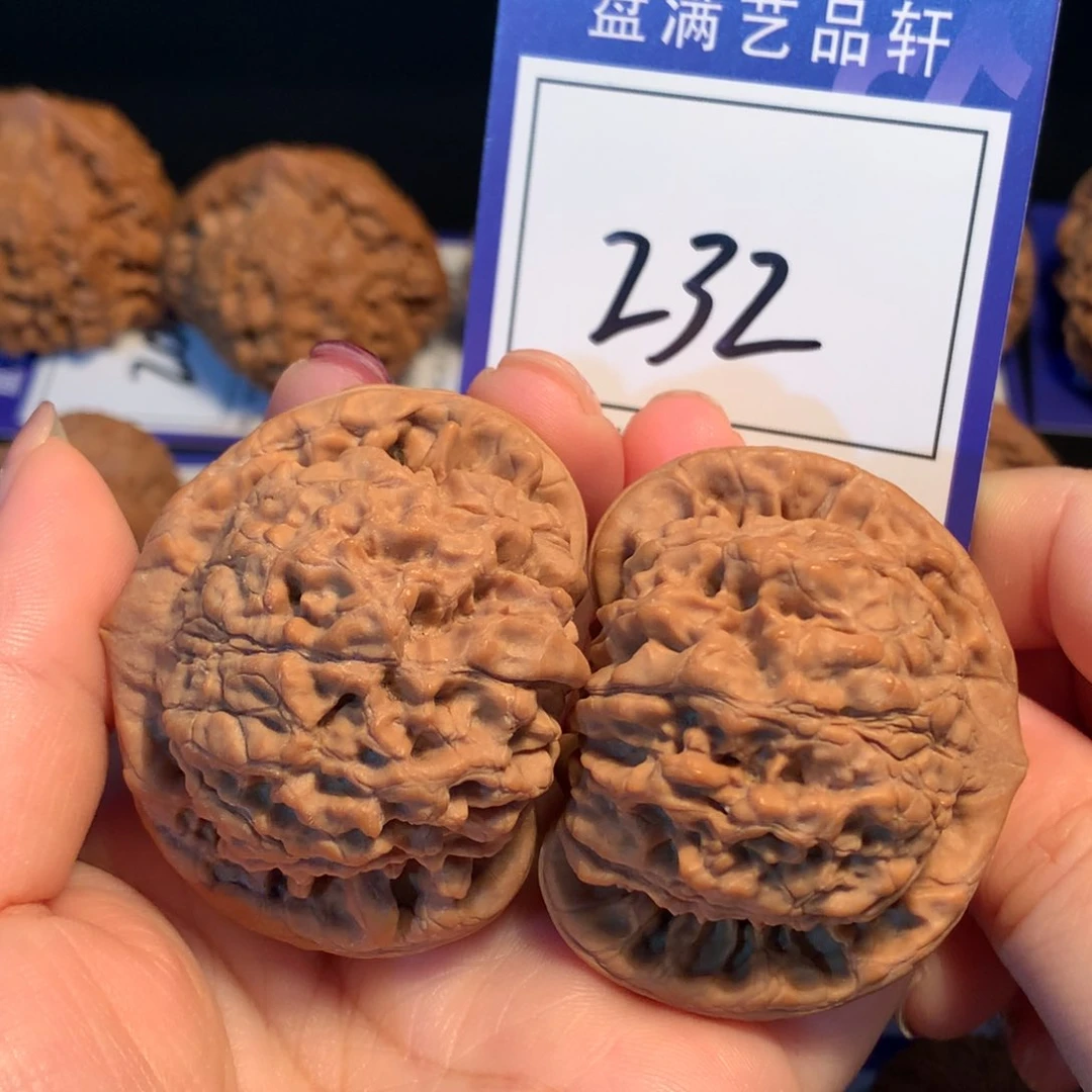 文玩核桃把件232官帽4.8