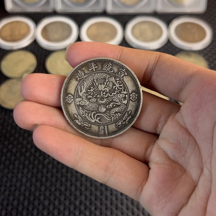 金属大头龙洋船洋工艺品