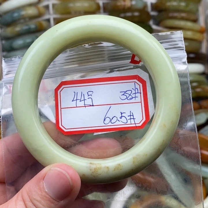 未镶嵌蛇纹石玉手绳