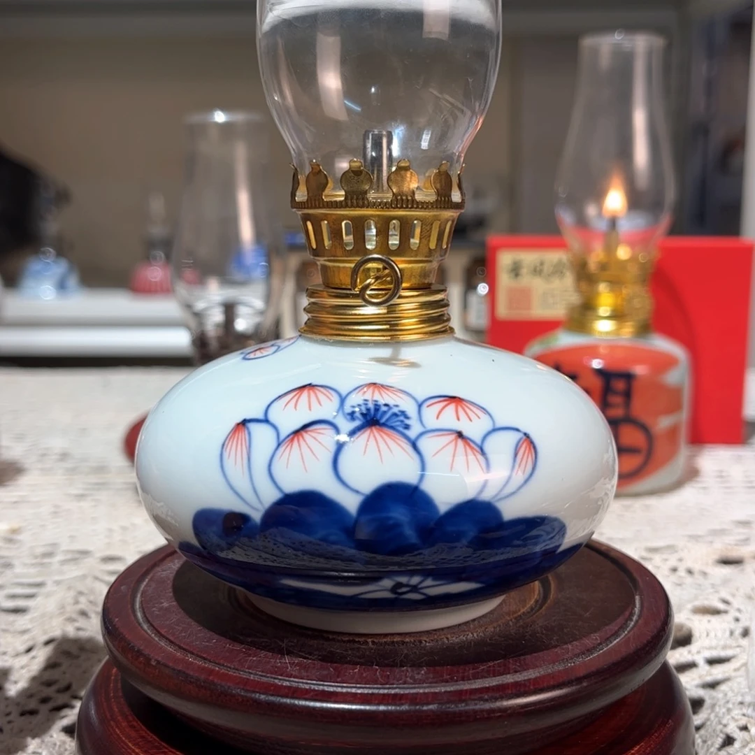 摆件景德镇陶瓷香薰灯