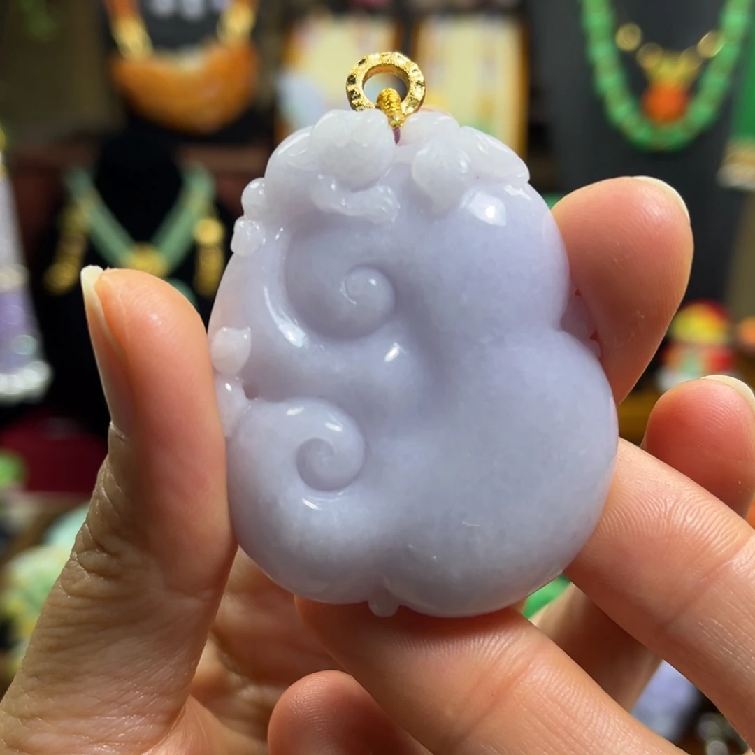 翡翠未镶嵌颈饰天然翡翠
