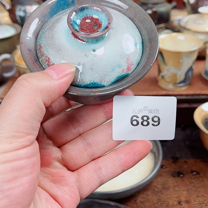 沁庐柴窑古法柴烧全手工茶具