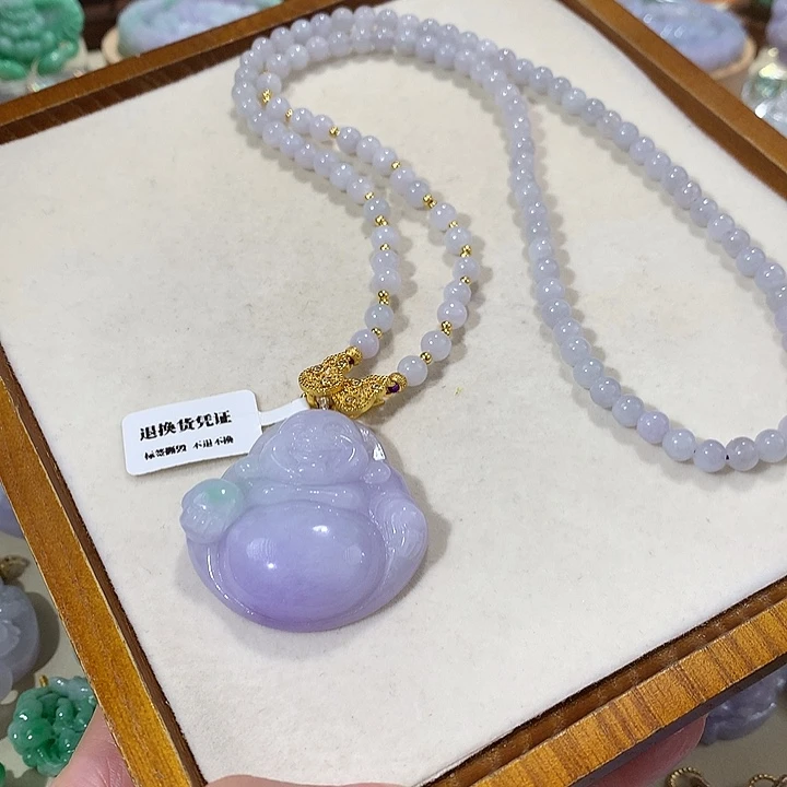 翡翠未镶嵌颈饰翡翠吊坠