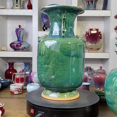 摆件格*禹州神后钧瓷原产地~