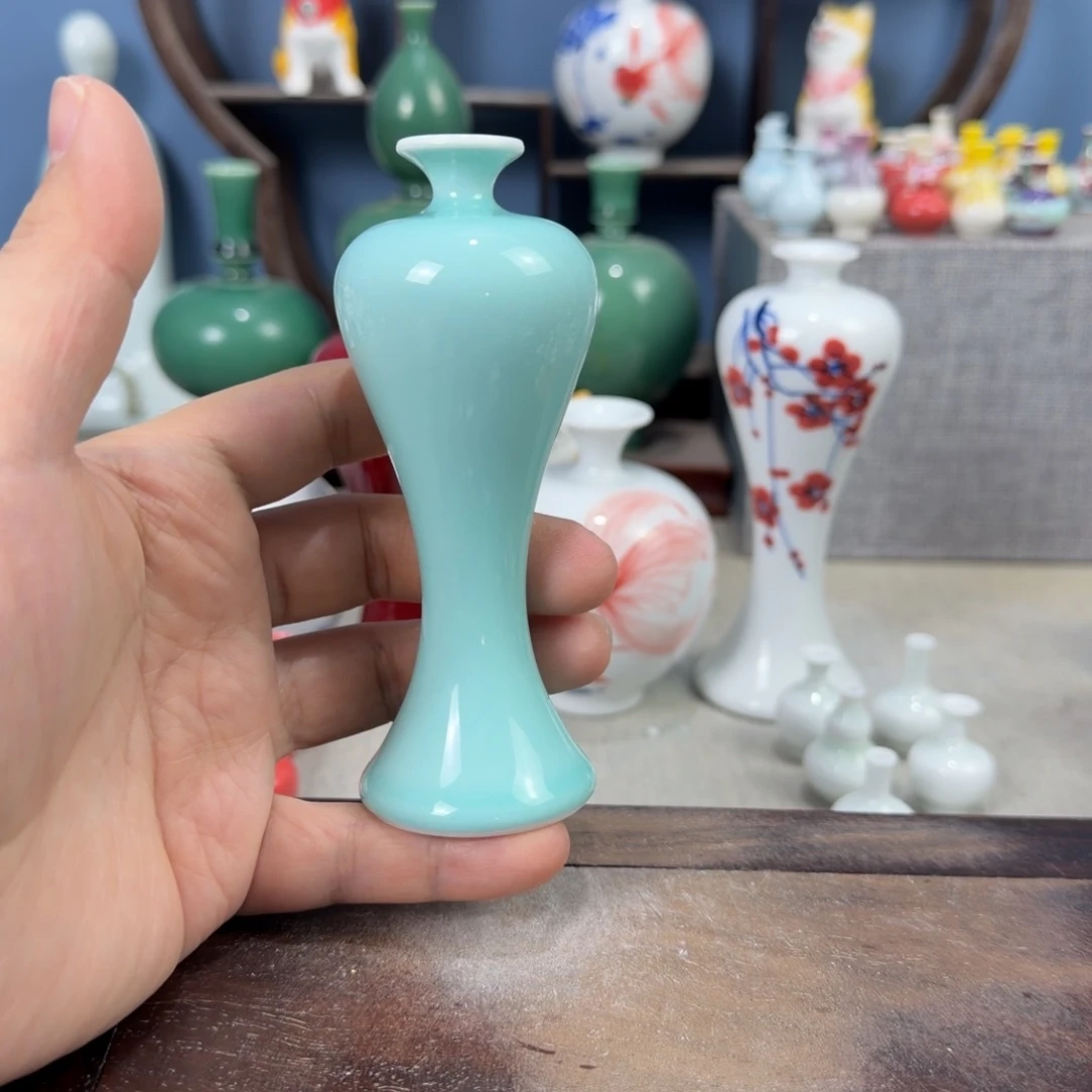 陶瓷手工小花器摆件