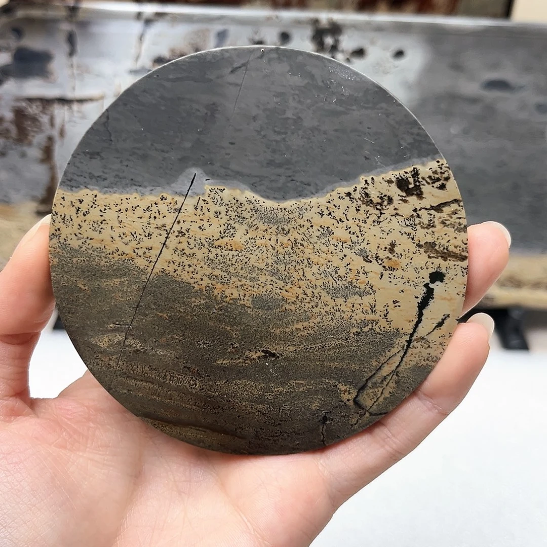 石材广西天然国画石