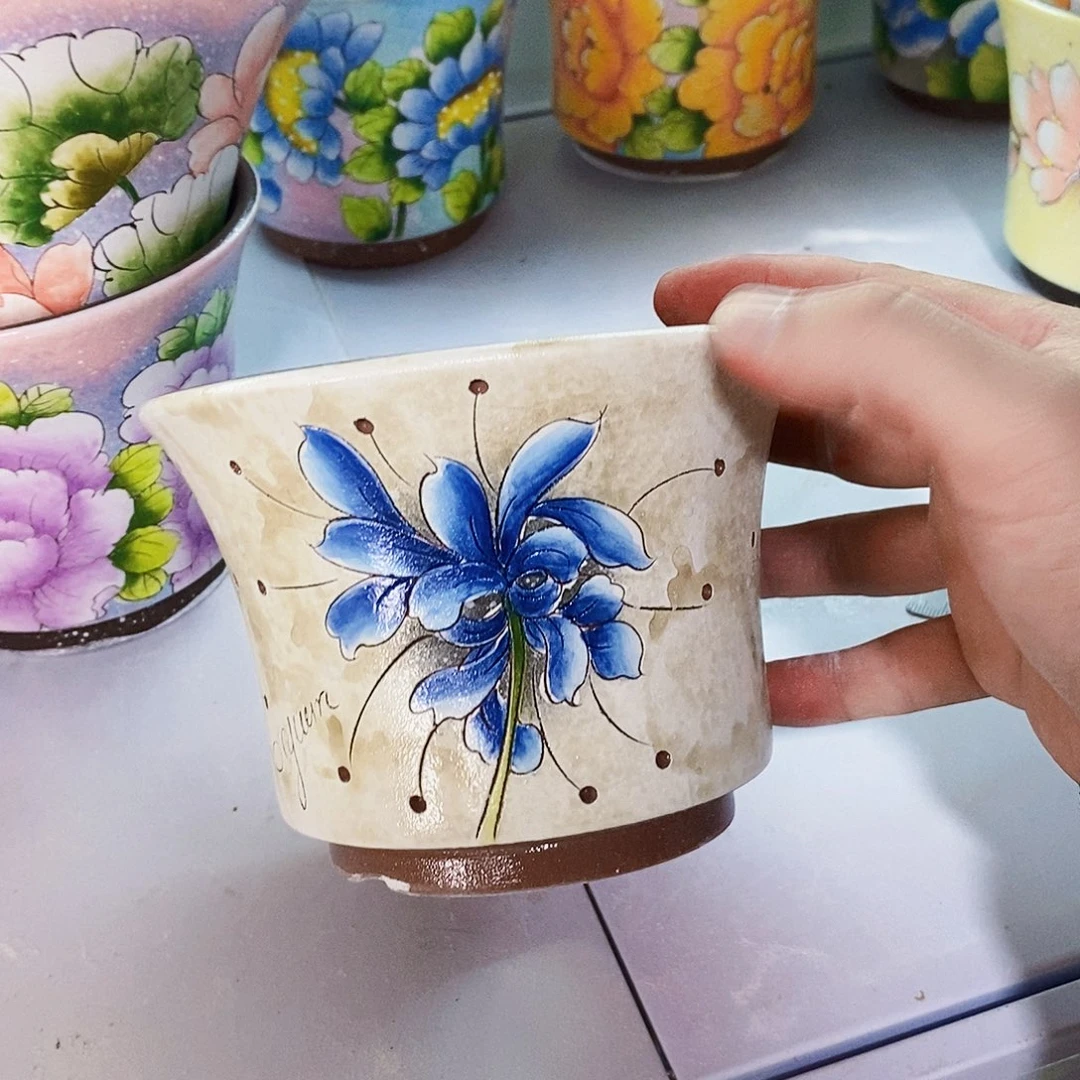 紫砂花盆满28包邮