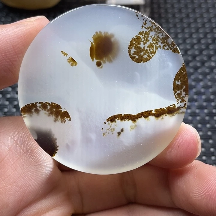 未镶嵌颈饰玛瑙/玉髓逆***薇