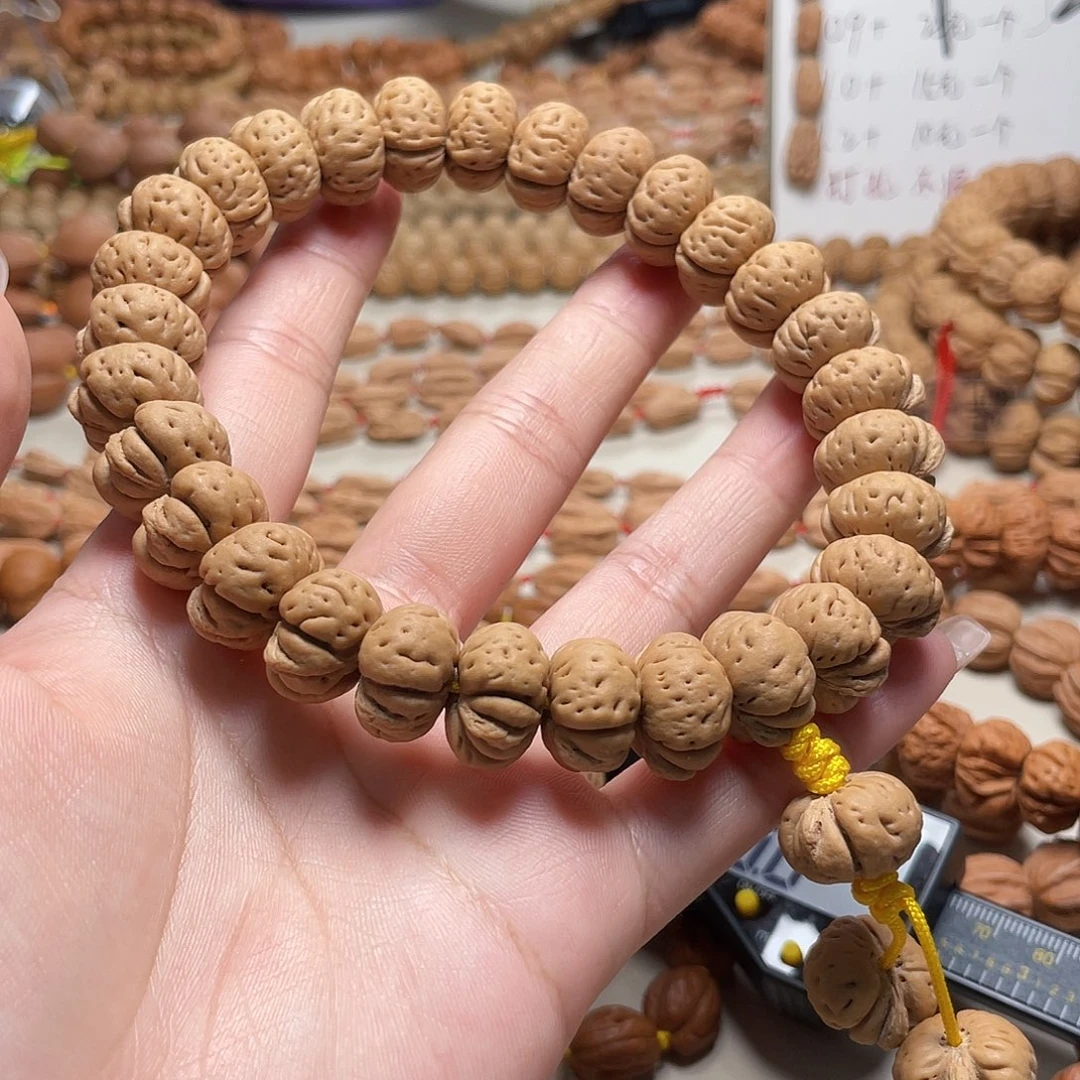 虚****文玩核桃手串蟠桃核