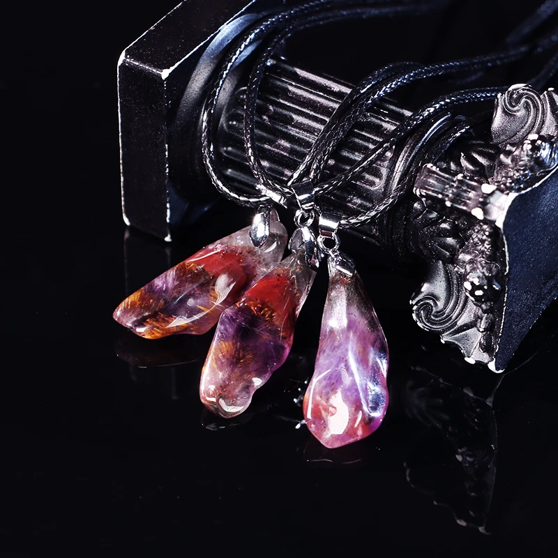 【大蕾蕾推荐】极光四色原石吊坠-多样性发其一