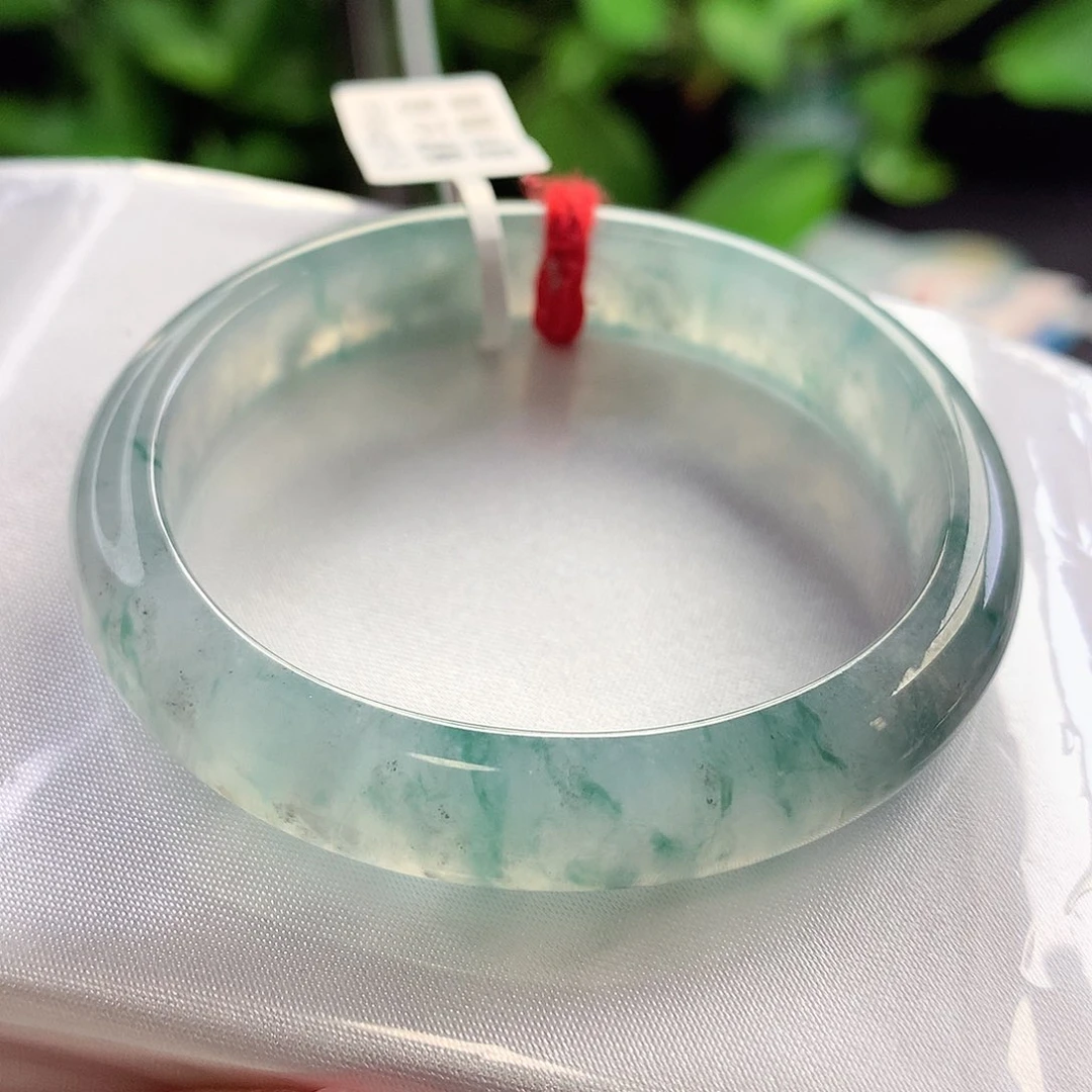 未镶嵌手镯翡翠52贵妃正冰星空乌鸡飘花大漏7号