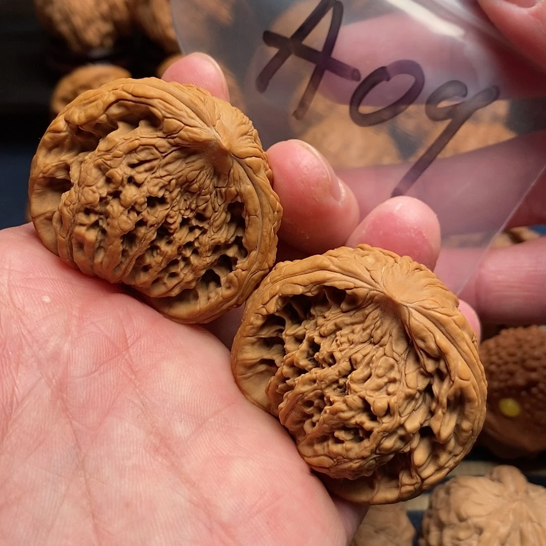 文玩核桃把件钢*43蛇头