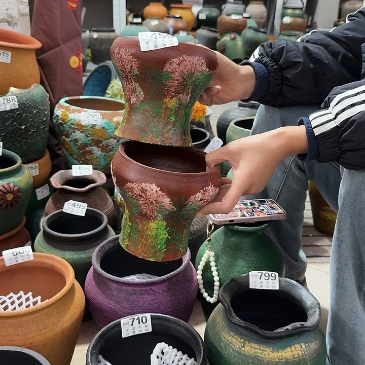 彩绘459高度14口径14