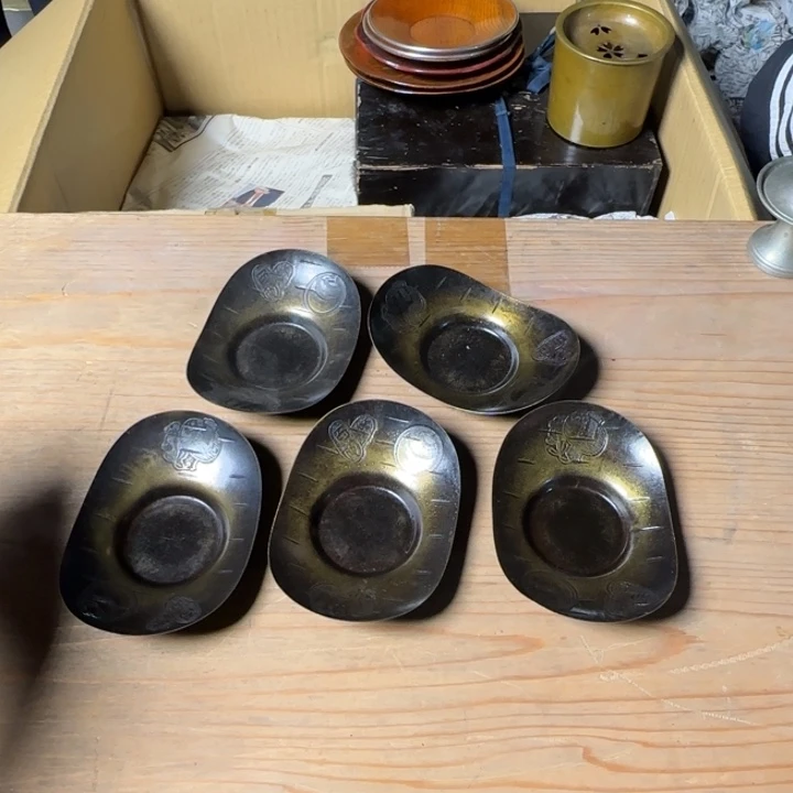 瓷片茶道具工艺品