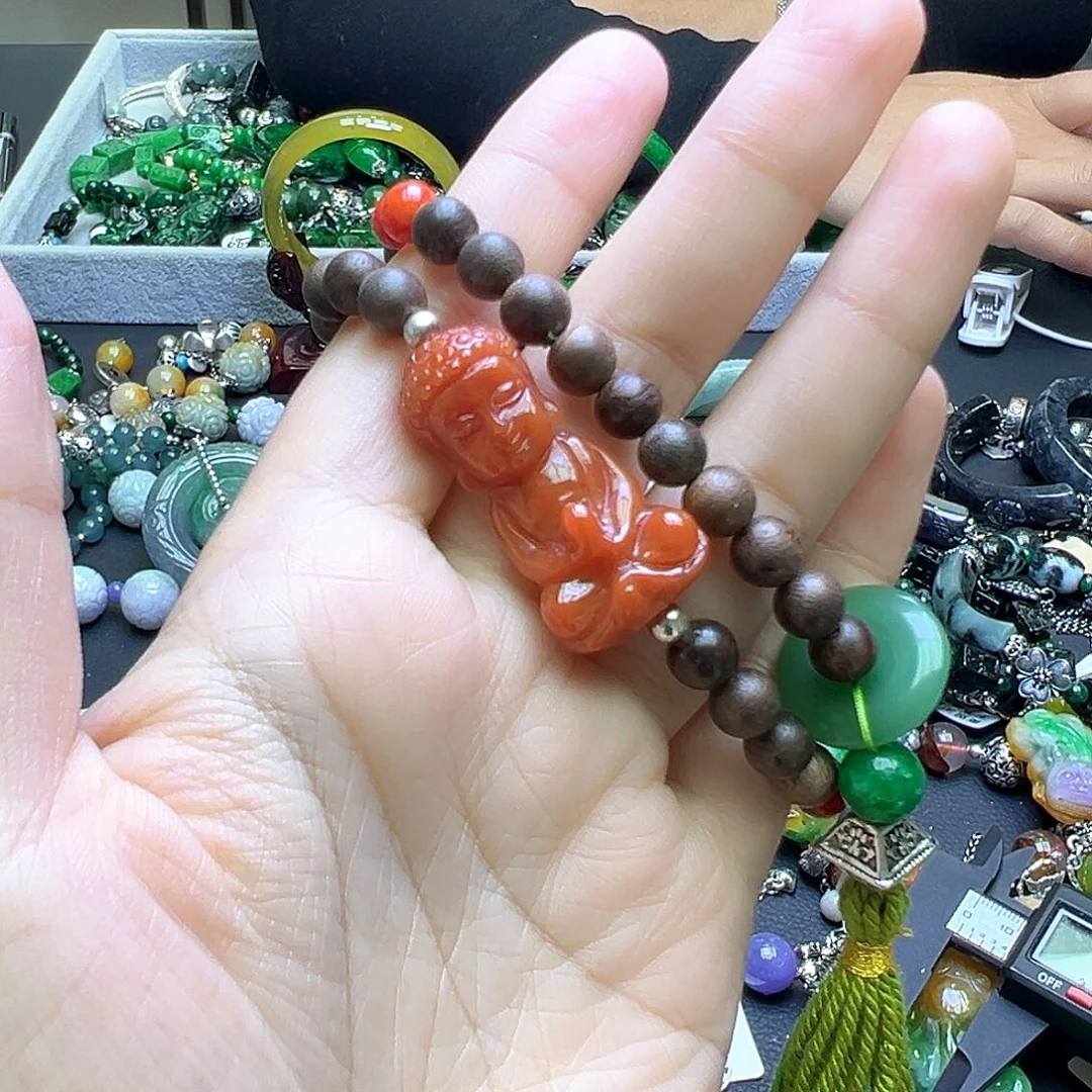 追***梦翡翠未镶嵌手链99