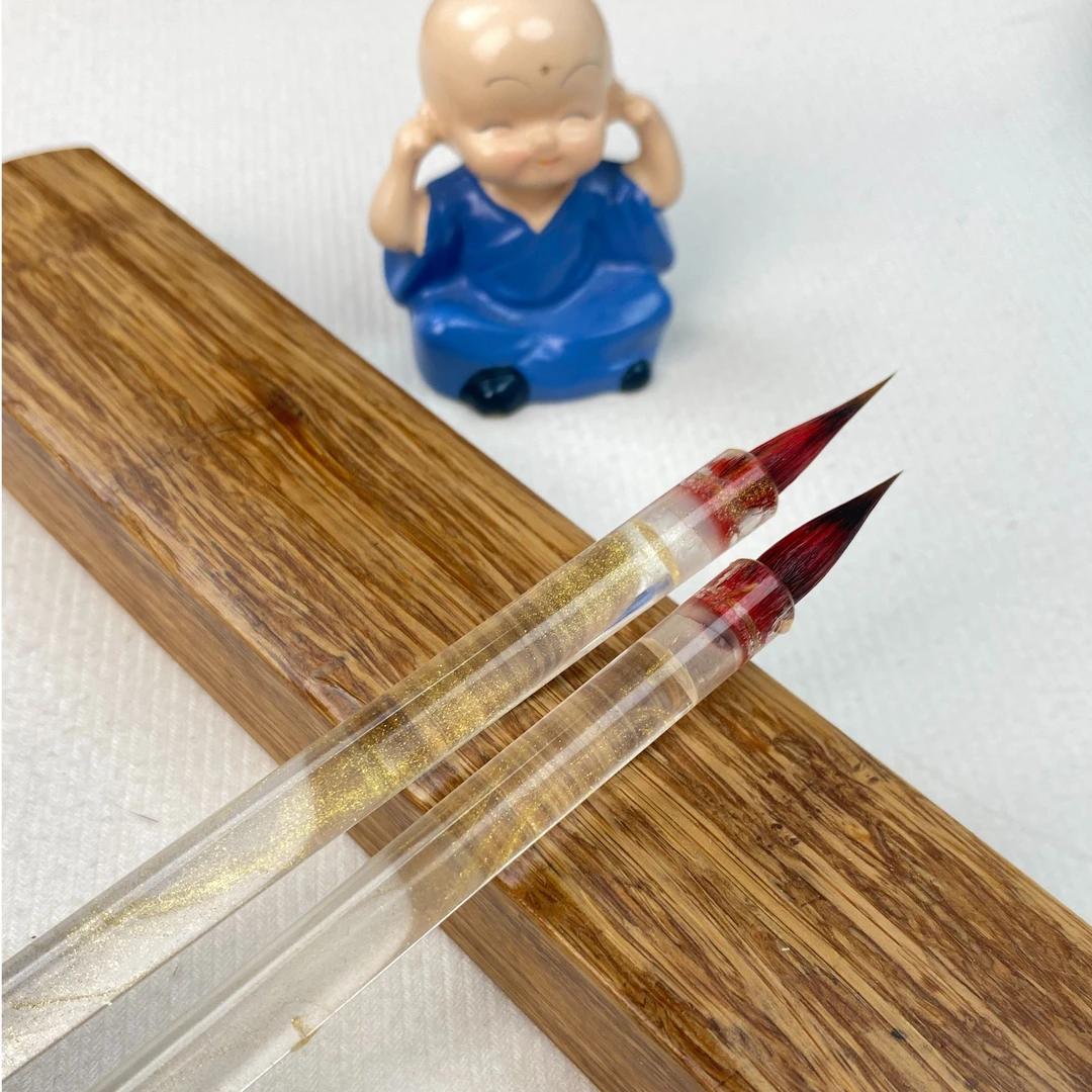 【流年】高端小楷毛笔二支口径0.5出峰2.0蝇头小楷抄金瘦金体