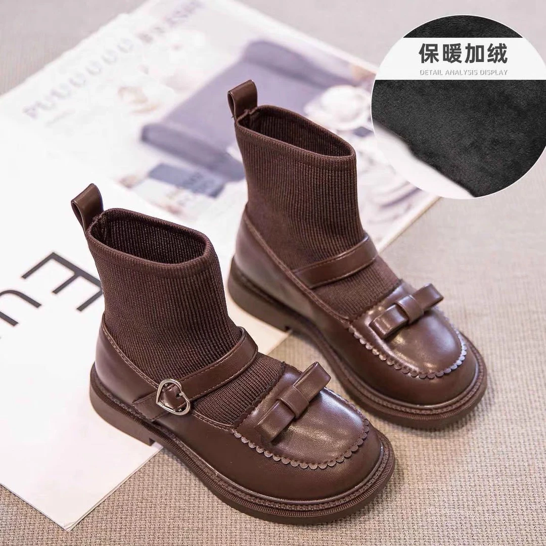 3308高端专享冬季舒适公主鞋棕色（G8）