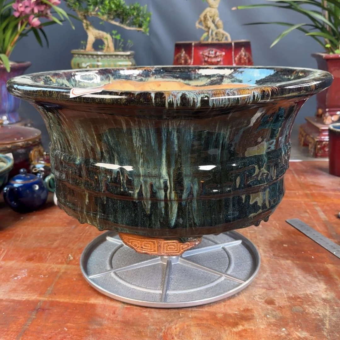 紫泥花盆心****阳