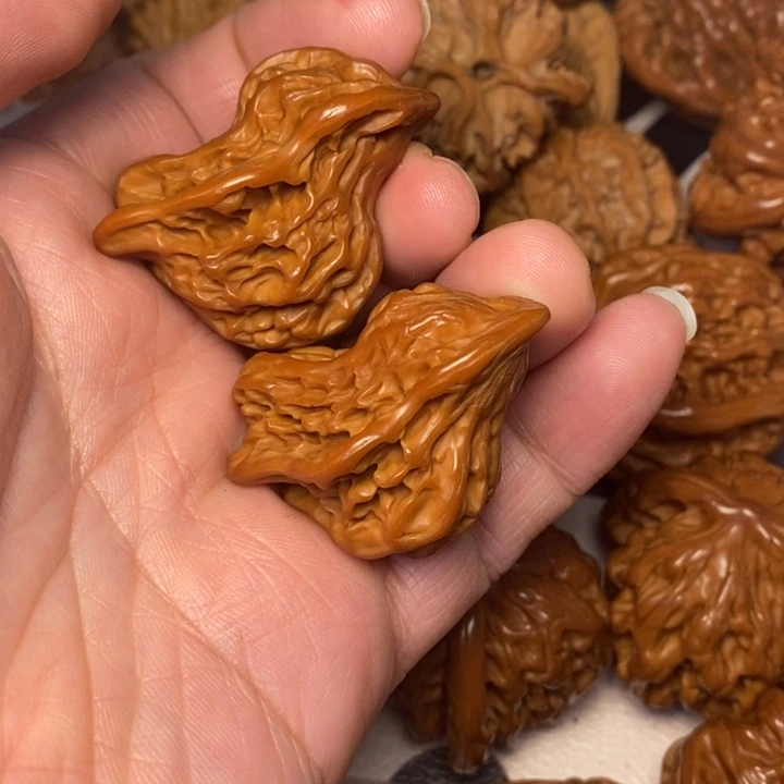 美***贸文玩核桃吊坠小鸟